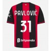AC Milan Strahinja Pavlovic #31 Hjemmedrakt 2026-27 Kortermet